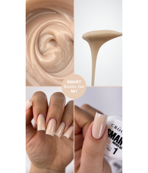 Гель Crooz Smart Builder gel №01, 15 мл